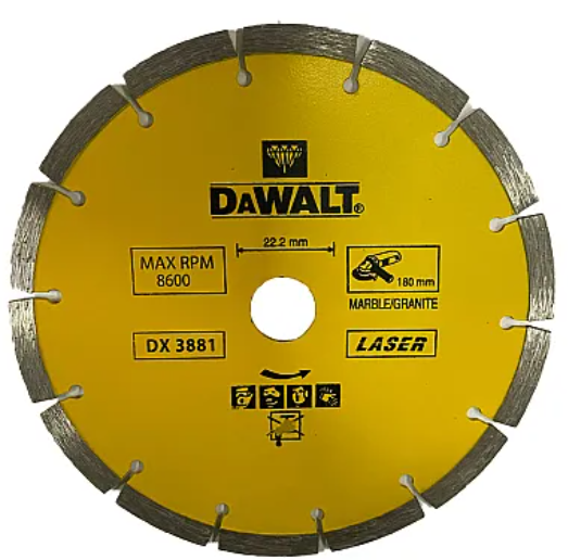 Disc Diamantat INTRERUPT 180X22.2 MM BricoMall BM-180IDY