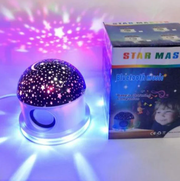Star Master cu boxa, bluetooth si proiectie de stele BricoMall BM-STR-MST10
