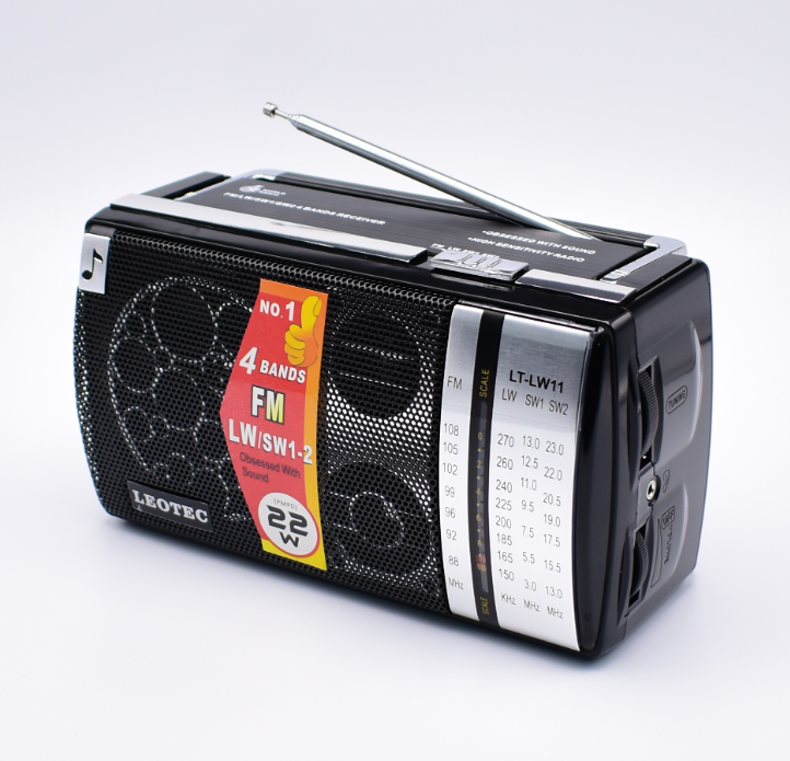 Radio portabil, 5 benzi, control bass BricoMall BM-RDO11