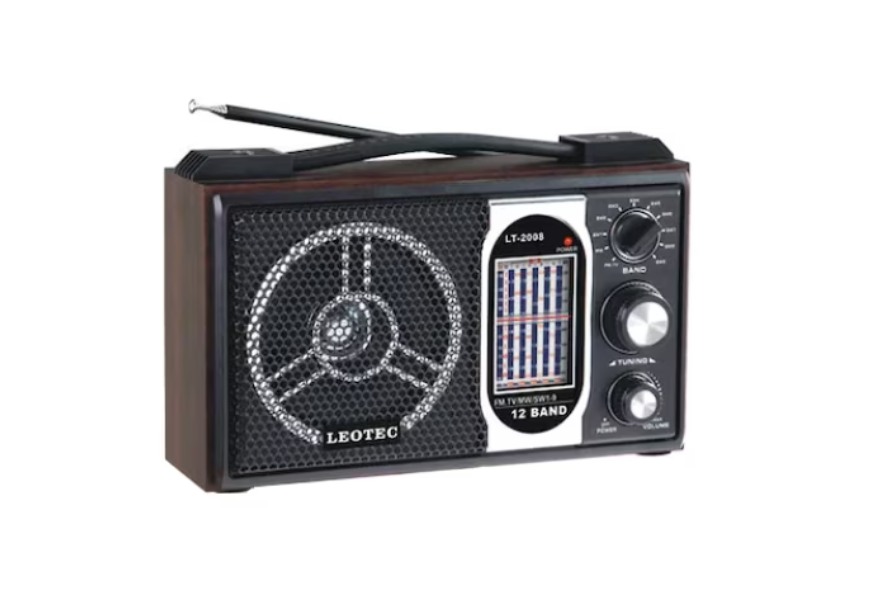 Radio portabil, 11 benzi, model retro, BricoMall BM-RDO2008