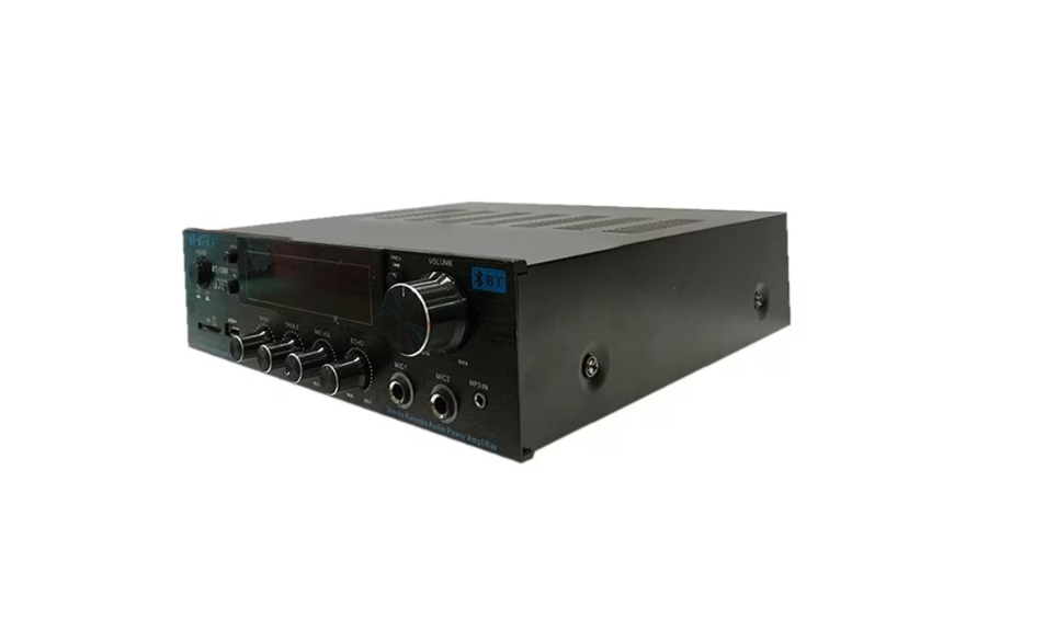 Amplificator audio 160W, Boxe pasive, Bluetooth USB, Statie amplificare Difuzor BricoMall BM-AMPF1388