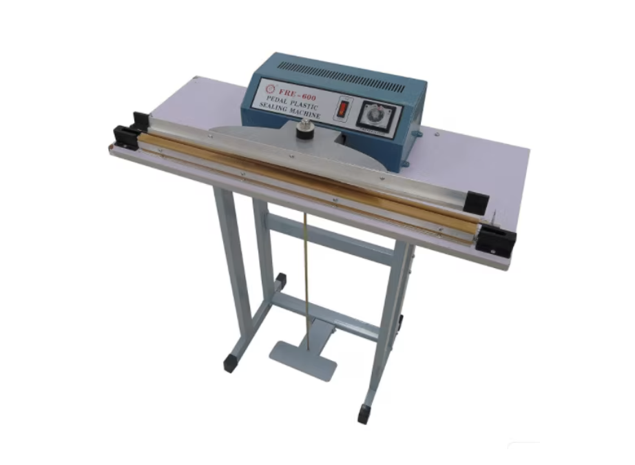 Aparat de lipit si sigilat pungi, saci, PFS600, actionare prin pedala BricoMall BM-PFS600