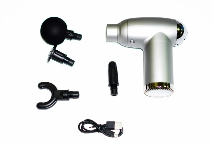 Pistol De Masaj, Masaj Portabil Cu Percuție Pentru Mușchi Adânci, Design Ultra Mic Și Elegant BricoMall BM-MSJ11