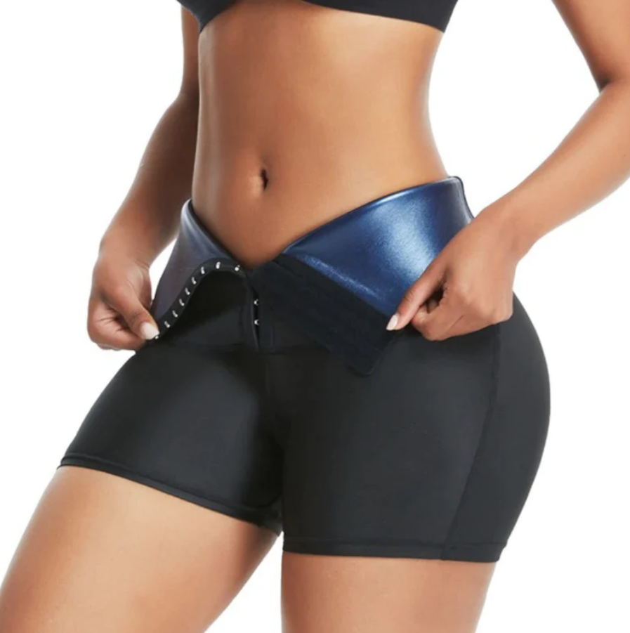 Colanți Modelatori Scurți - Centură Corset cu "Efect Termic" BricoMall BM-CLNT11