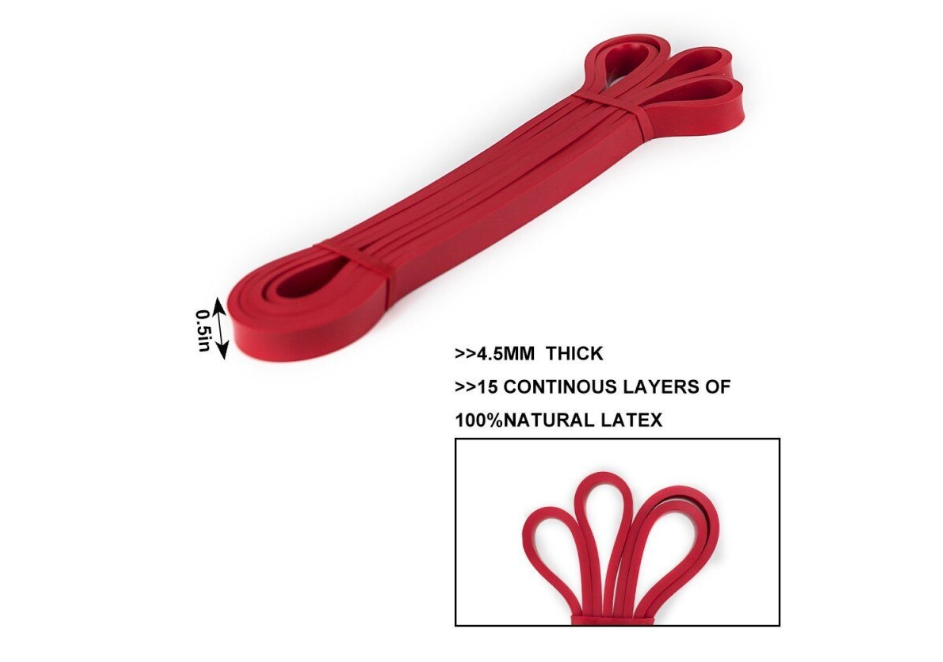 Banda Fitness elastica de cauciuc pentru exercitii, antrenament, BricoMall BM-BND-FT1