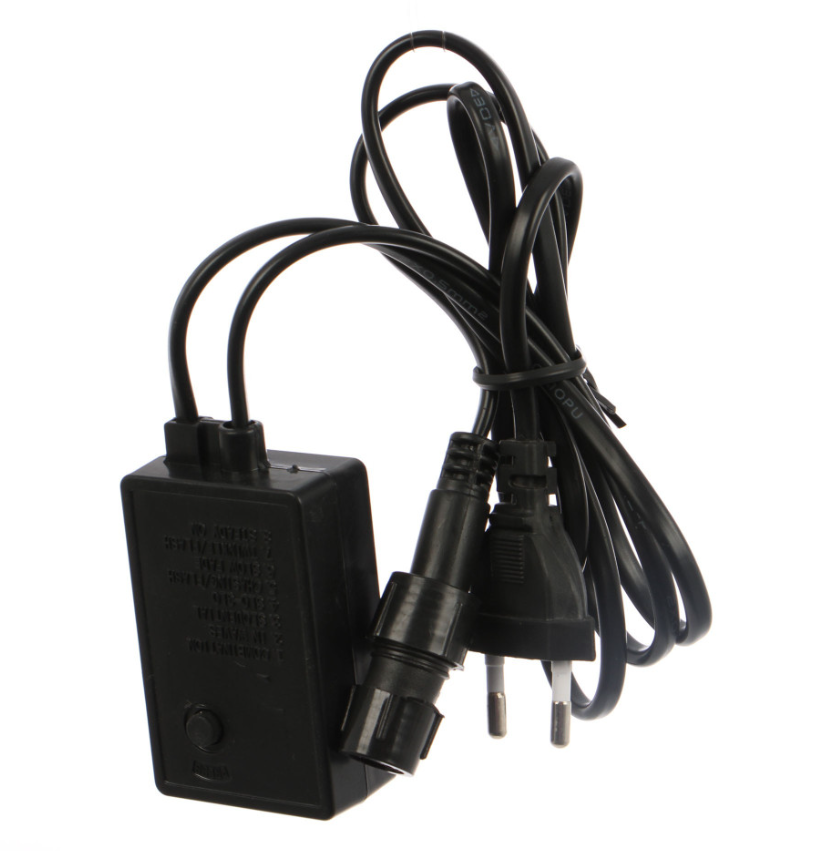 UB Controller de conectare furtun luminos pentru 8 jocuri de lumini BricoMall BM-CNTR8JOC