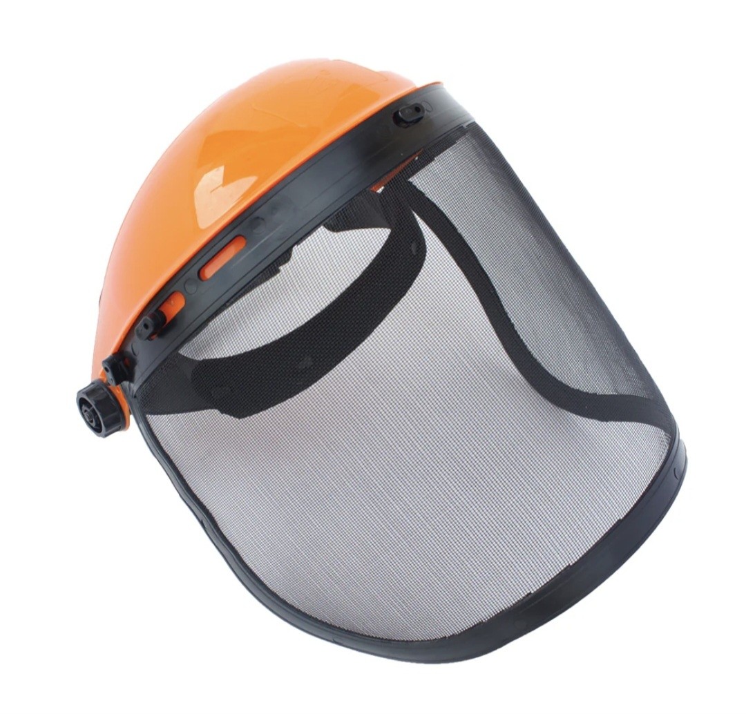 Masca protectie motocoasa cu viziera reglabila – siguranta si confort