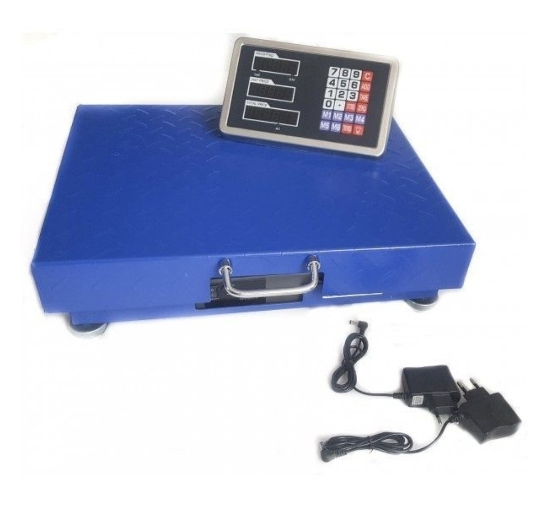 CANTAR ELECTRONIC WIRELESS 500KG CU PLATFORMA 60x50 anti derapanta din otel