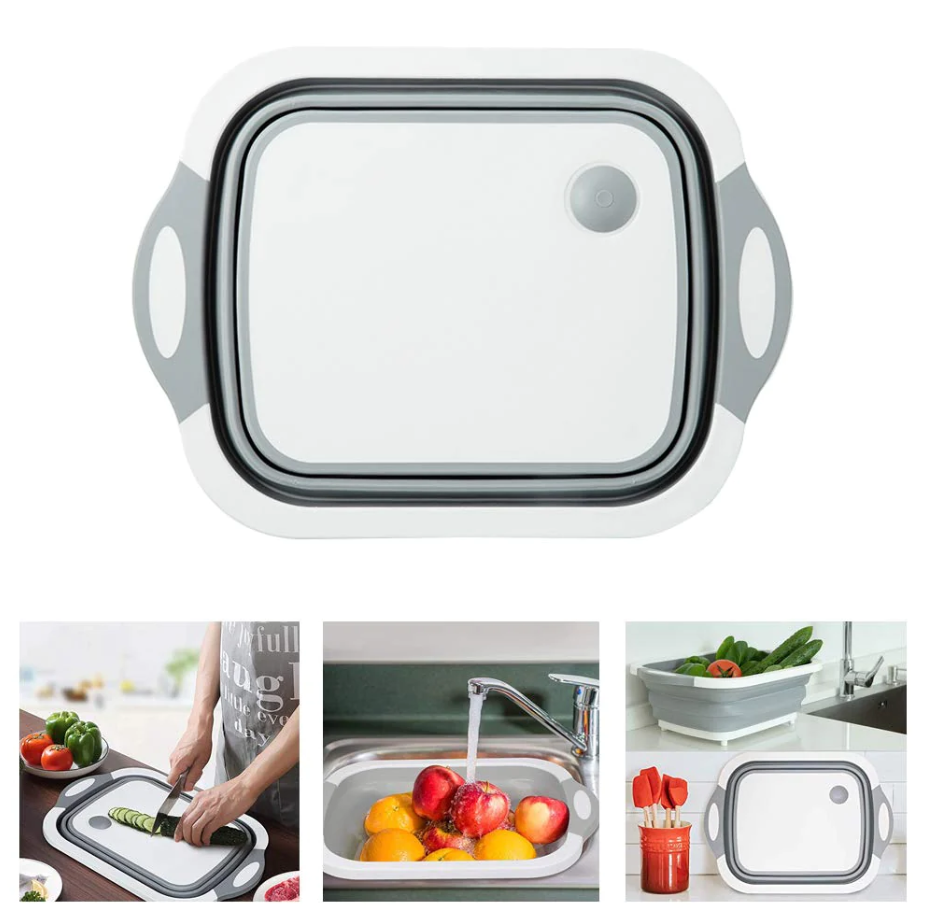 Tocator multifunctional pliabil, pentru alimente 