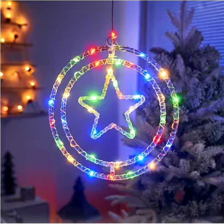 Ornament luminos 40 x 40 cm, ren 
