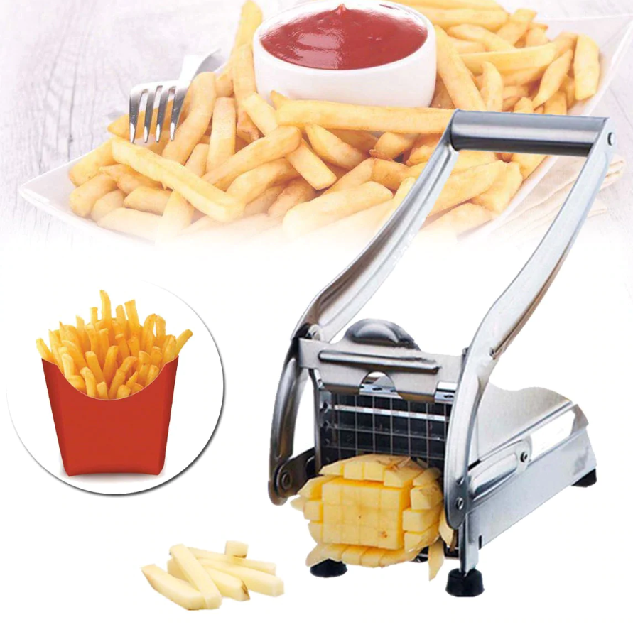 Aparat de taiat cartofi pai si legume, cu 1 forma de taiere