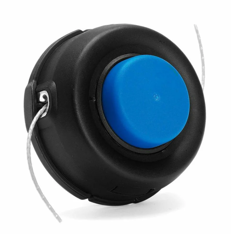 Tambur cu fir pentru motocoasa cap albastru