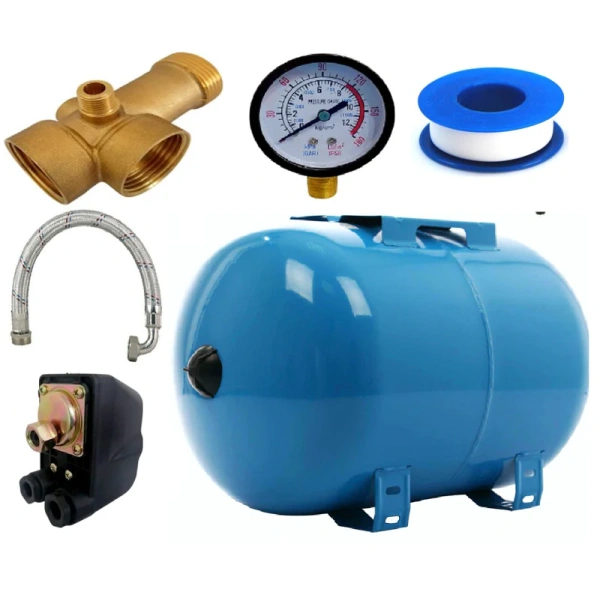 Kit complet pentru montaj hidrofor cu vas expansiune 50 litri