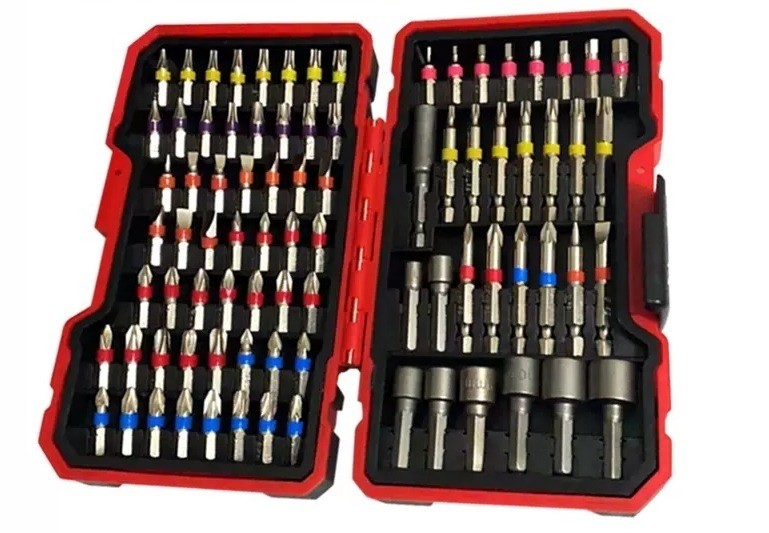 TRUSA BITI + TUBULARE BRICOMALL 83 PIESE BM83