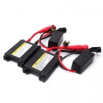 Set 2 becuri Xenon, H7 - 6000K, HID, Balast Slim Premium, Alb-Rece, 12V, 55W