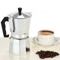 Espressor pentru cafea, italienesc din aluminiu