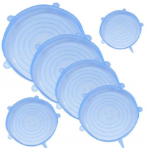 Set 6 capace din silicon pentru caserole 