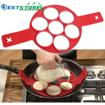 Forma cu 7 orificii pentru clatite, din silicon 