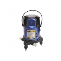 Nivela laser cu 5 linii rotativa 360 10 metri arie de acoperire BricoMall BM-NVL-LSR360