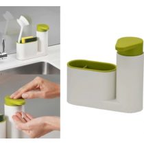 Organizator cu dispenser detergent pentru chiuveta, Sink Tidy