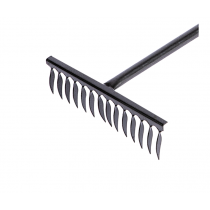 Grebla 14T cu coada metalica BricoMall BM-GRB14T