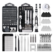 Set surubelnita, biti otel, maner ergonomic cu 138 piese